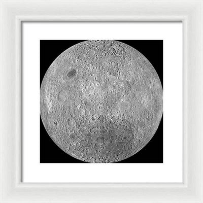 Dark Side of the Moon / Art Photo - Framed Print