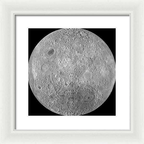 Dark Side of the Moon / Art Photo - Framed Print