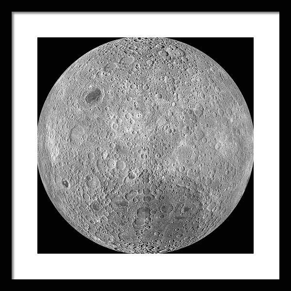 Dark Side of the Moon / Art Photo - Framed Print