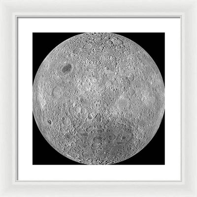 Dark Side of the Moon / Art Photo - Framed Print