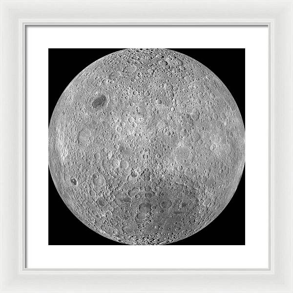 Dark Side of the Moon / Art Photo - Framed Print