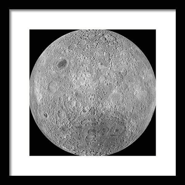 Dark Side of the Moon / Art Photo - Framed Print