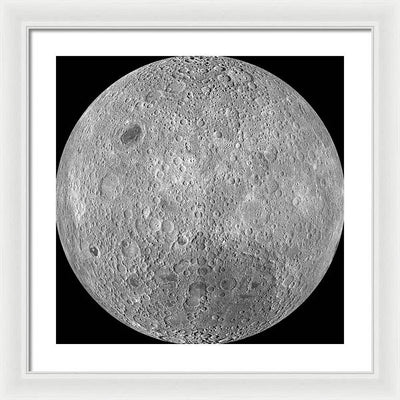 Dark Side of the Moon / Art Photo - Framed Print