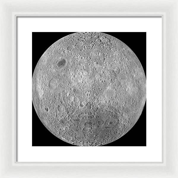 Dark Side of the Moon / Art Photo - Framed Print