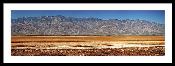 Death Valley, California / Art Photo - Framed Print