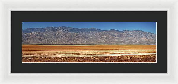 Death Valley, California / Art Photo - Framed Print