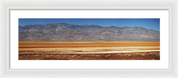 Death Valley, California / Art Photo - Framed Print