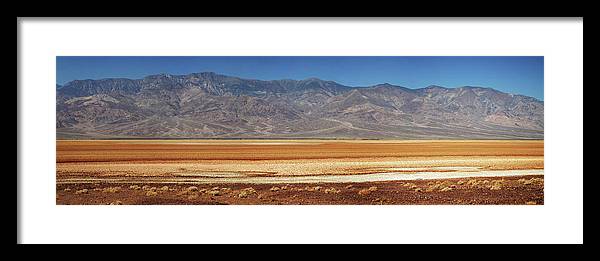 Death Valley, California / Art Photo - Framed Print