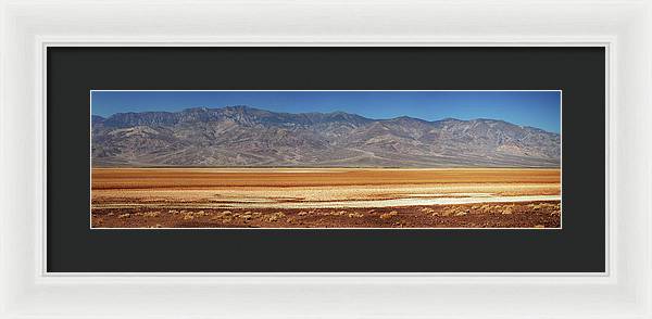 Death Valley, California / Art Photo - Framed Print