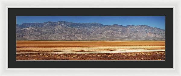 Death Valley, California / Art Photo - Framed Print