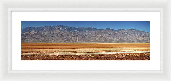 Death Valley, California / Art Photo - Framed Print