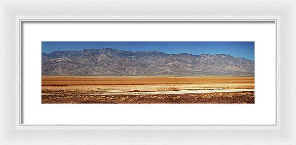 Death Valley, California / Art Photo - Framed Print