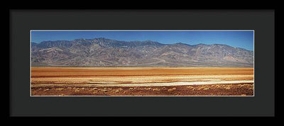 Death Valley, California / Art Photo - Framed Print