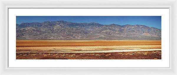 Death Valley, California / Art Photo - Framed Print