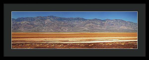 Death Valley, California / Art Photo - Framed Print