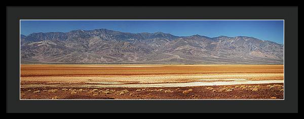 Death Valley, California / Art Photo - Framed Print