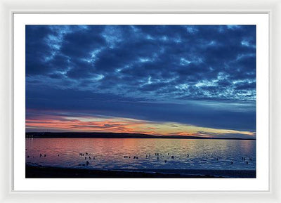 Devils Lake, North Dakota / Art Photo - Framed Print