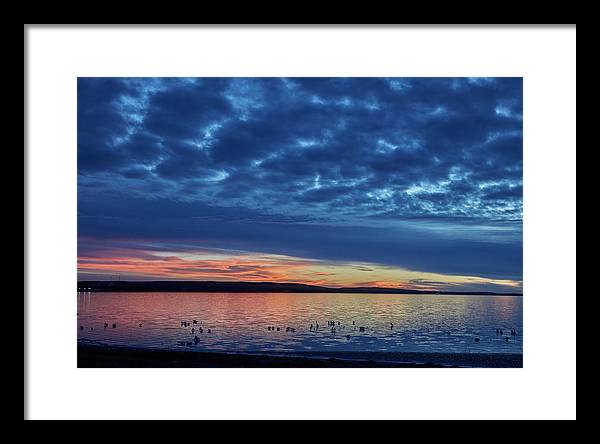 Devils Lake, North Dakota / Art Photo - Framed Print