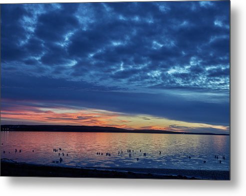 Devils Lake, North Dakota / Art Photo - Metal Print