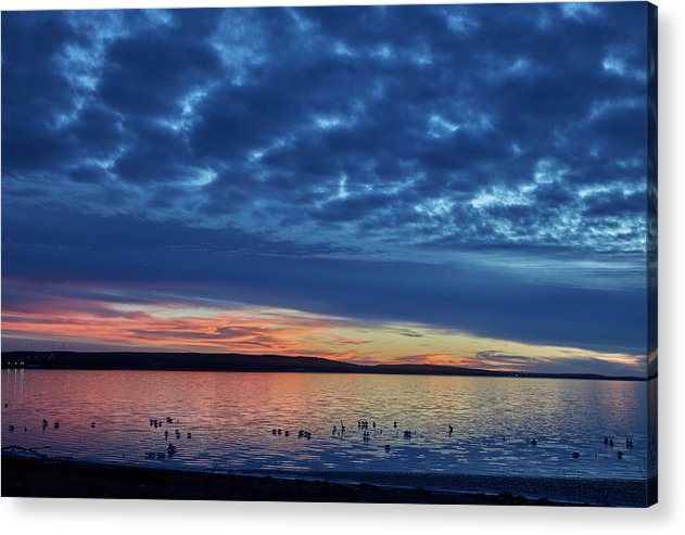 Devils Lake, North Dakota / Art Photo - Acrylic Print