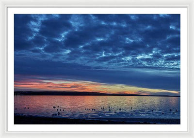 Devils Lake, North Dakota / Art Photo - Framed Print