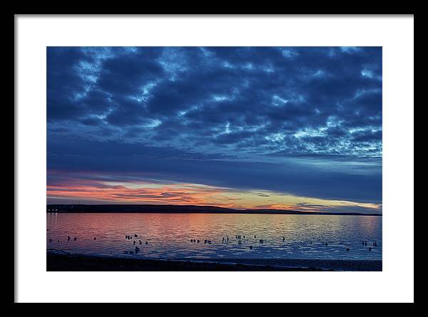 Devils Lake, North Dakota / Art Photo - Framed Print