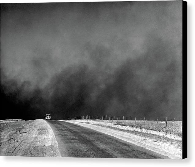 Dust Bowl, Texas Panhandle / Art Photo - Canvas Print