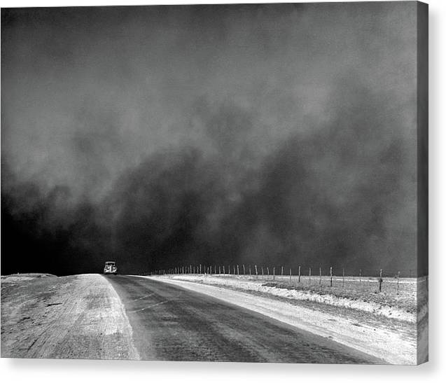 Dust Bowl, Texas Panhandle / Art Photo - Canvas Print