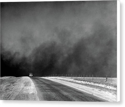 Dust Bowl, Texas Panhandle / Art Photo - Canvas Print