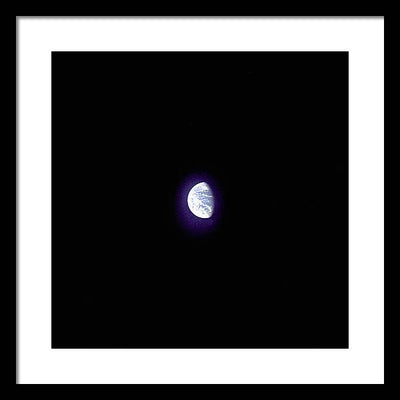 Earth from Apollo 8 / Art Photo - Framed Print