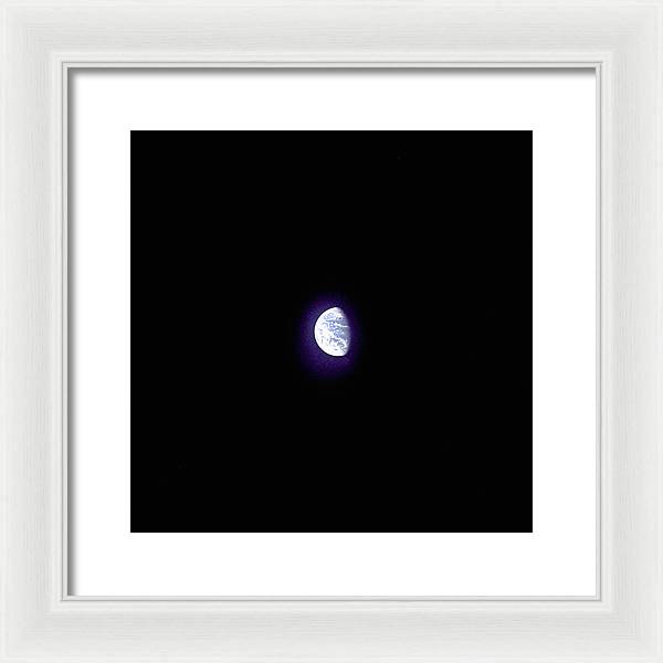 Earth from Apollo 8 / Art Photo - Framed Print