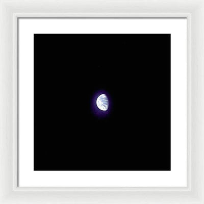 Earth from Apollo 8 / Art Photo - Framed Print