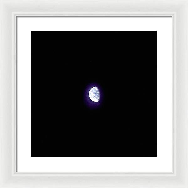 Earth from Apollo 8 / Art Photo - Framed Print