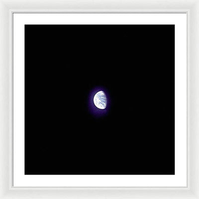 Earth from Apollo 8 / Art Photo - Framed Print