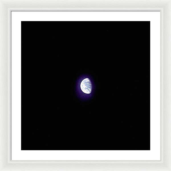 Earth from Apollo 8 / Art Photo - Framed Print