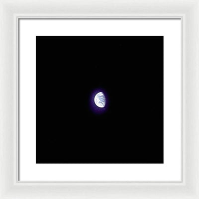 Earth from Apollo 8 / Art Photo - Framed Print