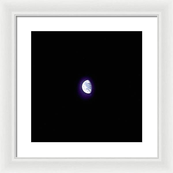 Earth from Apollo 8 / Art Photo - Framed Print