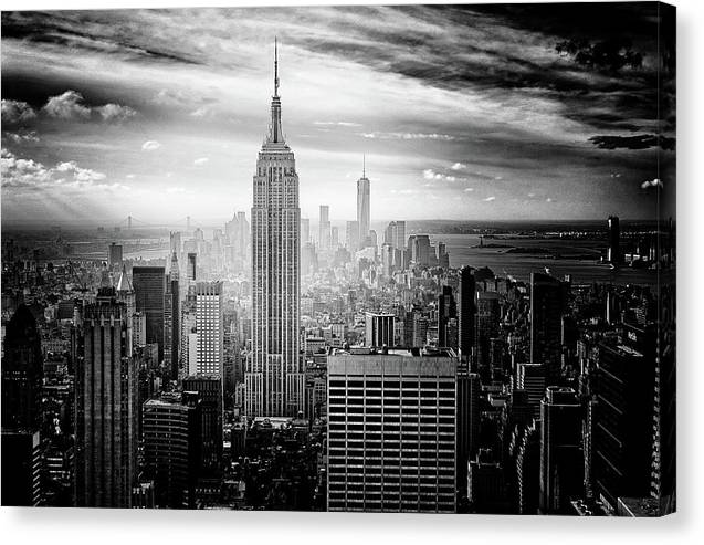 Empire State Building, New York / Art Photo - Canvas Print