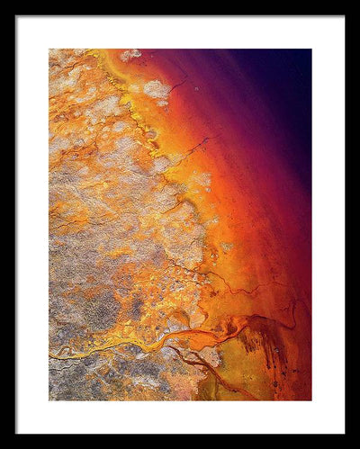 Environmental Disaster, Sverdlovsk Region, Russia / Art Photo - Framed Print