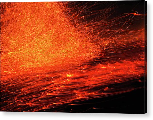 Fire / Art Photo - Acrylic Print