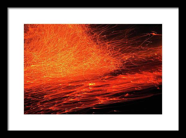 Fire / Art Photo - Framed Print