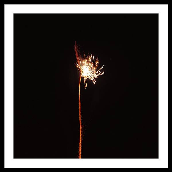 Firework / Art Photo - Framed Print