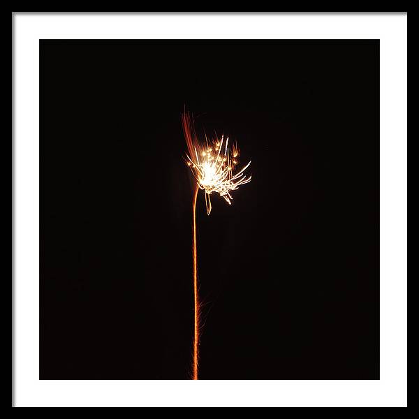 Firework / Art Photo - Framed Print