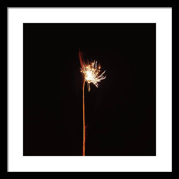 Firework / Art Photo - Framed Print