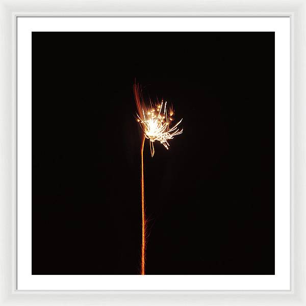 Firework / Art Photo - Framed Print