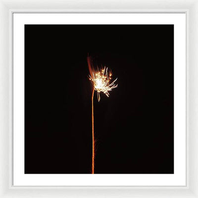 Firework / Art Photo - Framed Print