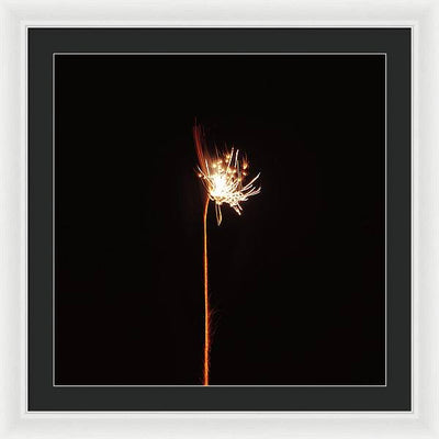 Firework / Art Photo - Framed Print