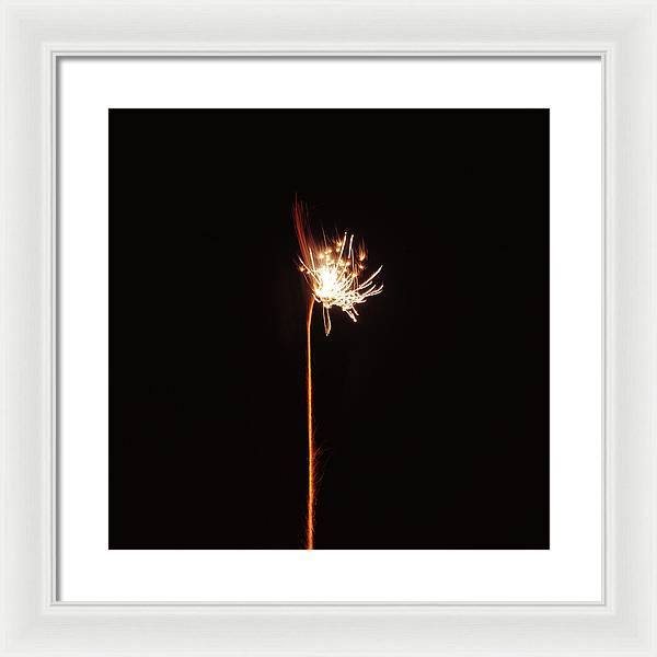 Firework / Art Photo - Framed Print