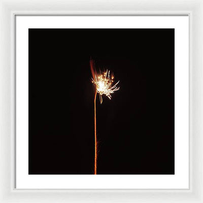 Firework / Art Photo - Framed Print