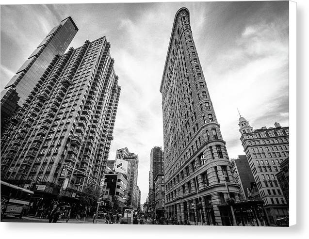 Flat Iron Building, New York / Art Photo - Canvas Print